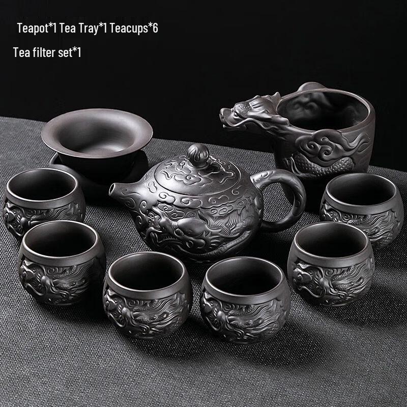 

Австрийский стиль Благоприятный Дракон Цзыша Чайный набор