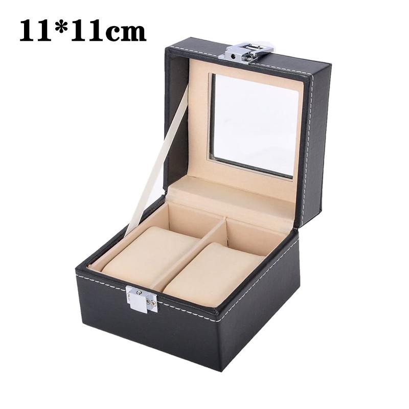 

2/3/6 ячеек Портативные коробки для хранения часов Органайзер для демонстрации часов Футляр для часов Мужская и женская Многофункциональная коробка для демонстрации часов