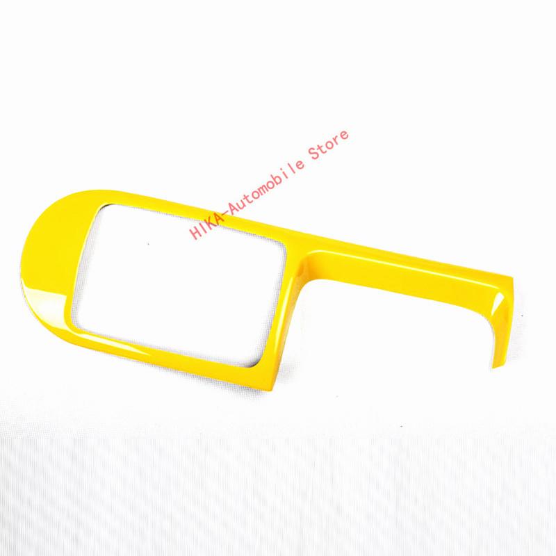 For volkswagen beetle 2003-2010 black carbon fiber Interior gear panel decoration shift knob trim cover 2004 2005 2006 2007 2008