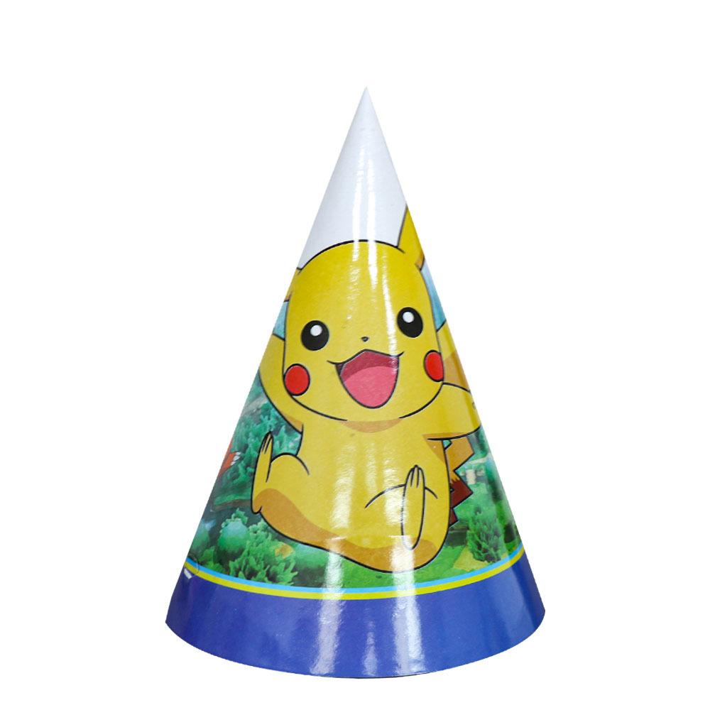 Pikachu Birthday Party Supplies Disposable Tableware Paper Plates Paper Cups Paper Towels Girls Decorate Children'S Day Must-Have