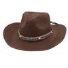 Peach Heart Top Denim Sunscreen Sunshade European And American Big Edge Warped Edge Breathable Top Hat Simple Outdoor Hard Styling Straw Hat