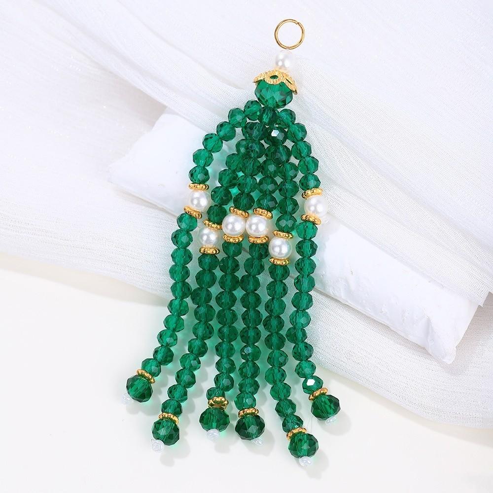 Medium Length DIY Jewelry Accessories Multi-Color Bead Fringe Tassel  Hanfu Bracelet