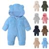 Infant Romper Set Baby Crawling Suit Thick Warmth Newborn Flannel Outfit