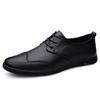 Genuine Leather Men's Dress Shoes Elegant Mens Casual Oxford Shoes New Arrival Male Business Footwear Comfy Leisure Walk Flats