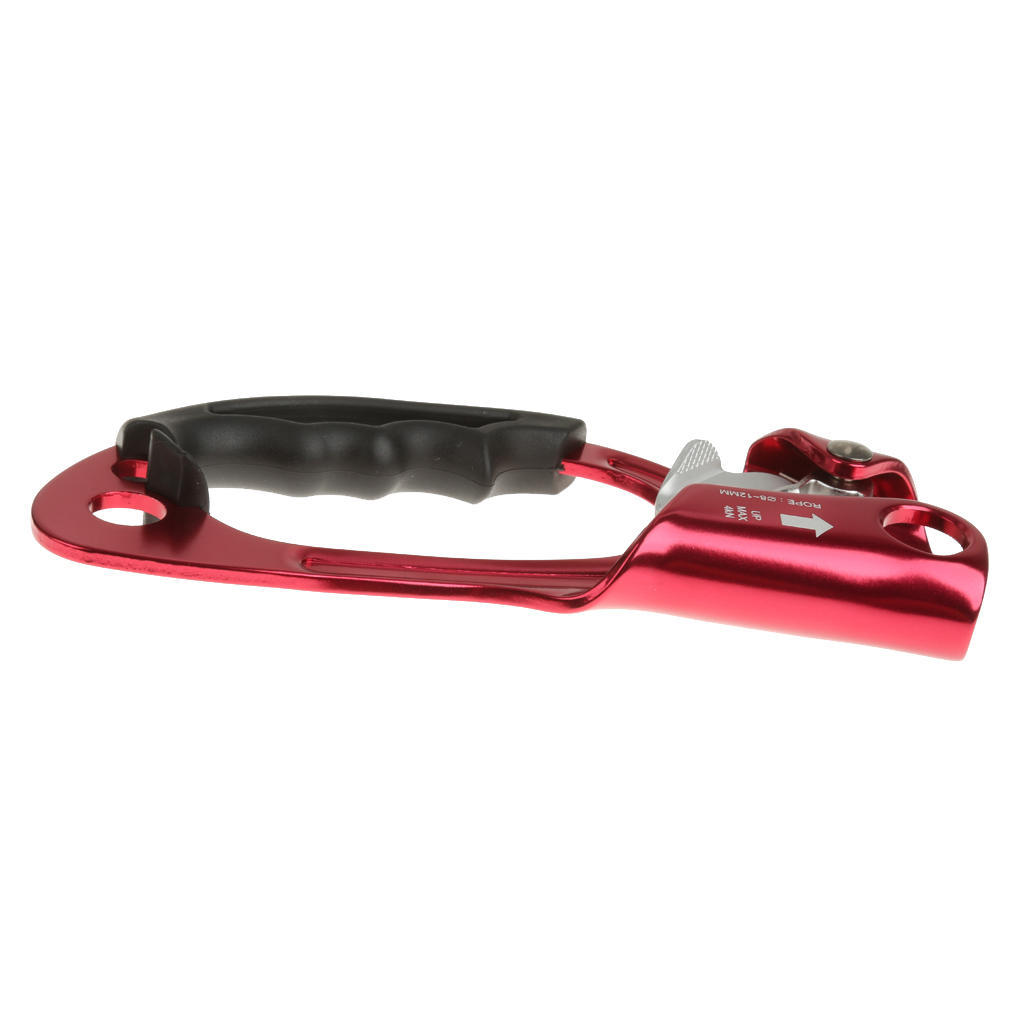 Aluminum Hand Ascender Climbing Handle Rope Ascender Equipment for Mountaineering Arborist Tree Surgery