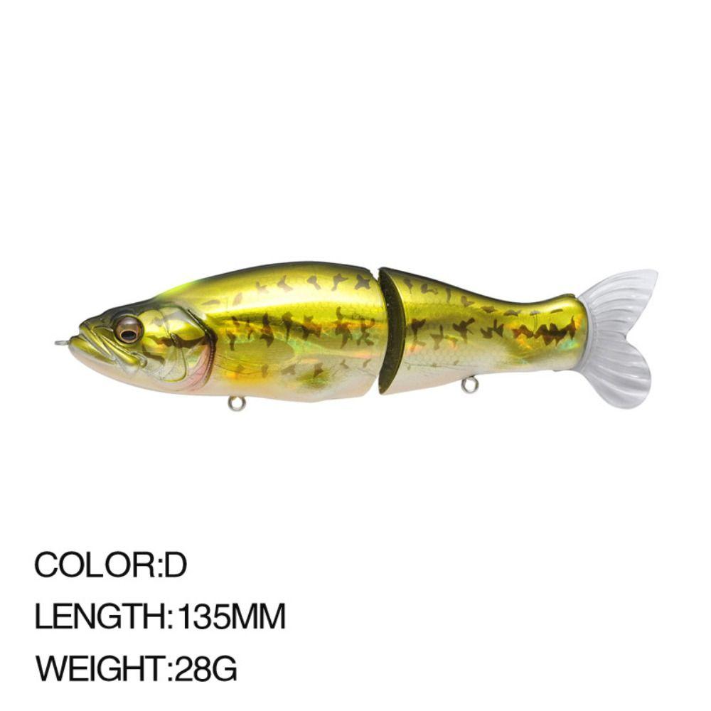 

Slow Sinking Pencil Multi-section Lure Bionic Wobblers Lure Multi-Jointed Fishing Lure Carp D
