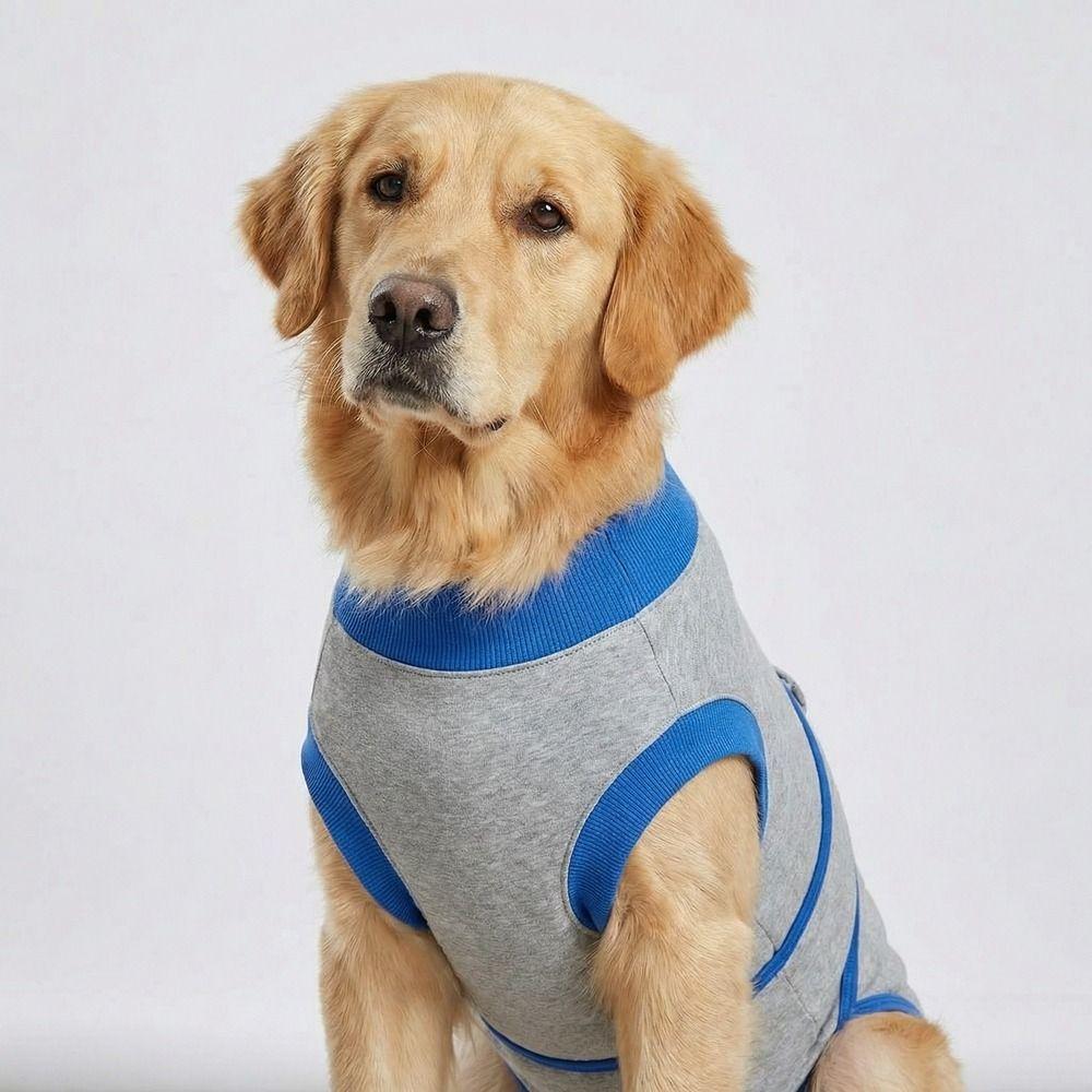 Soft Dog Sterilization Clothes Adjustable Postoperative Bodysuit Dog Recovery Suit  Pet Care
