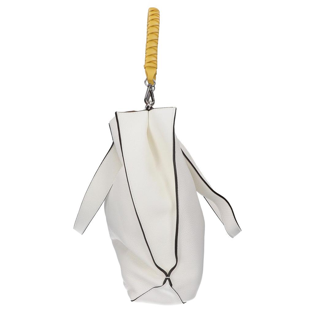 GIANNICHIARINI [New] TELMA Thelma Leather 2WAY Tote Bag whiteUsed