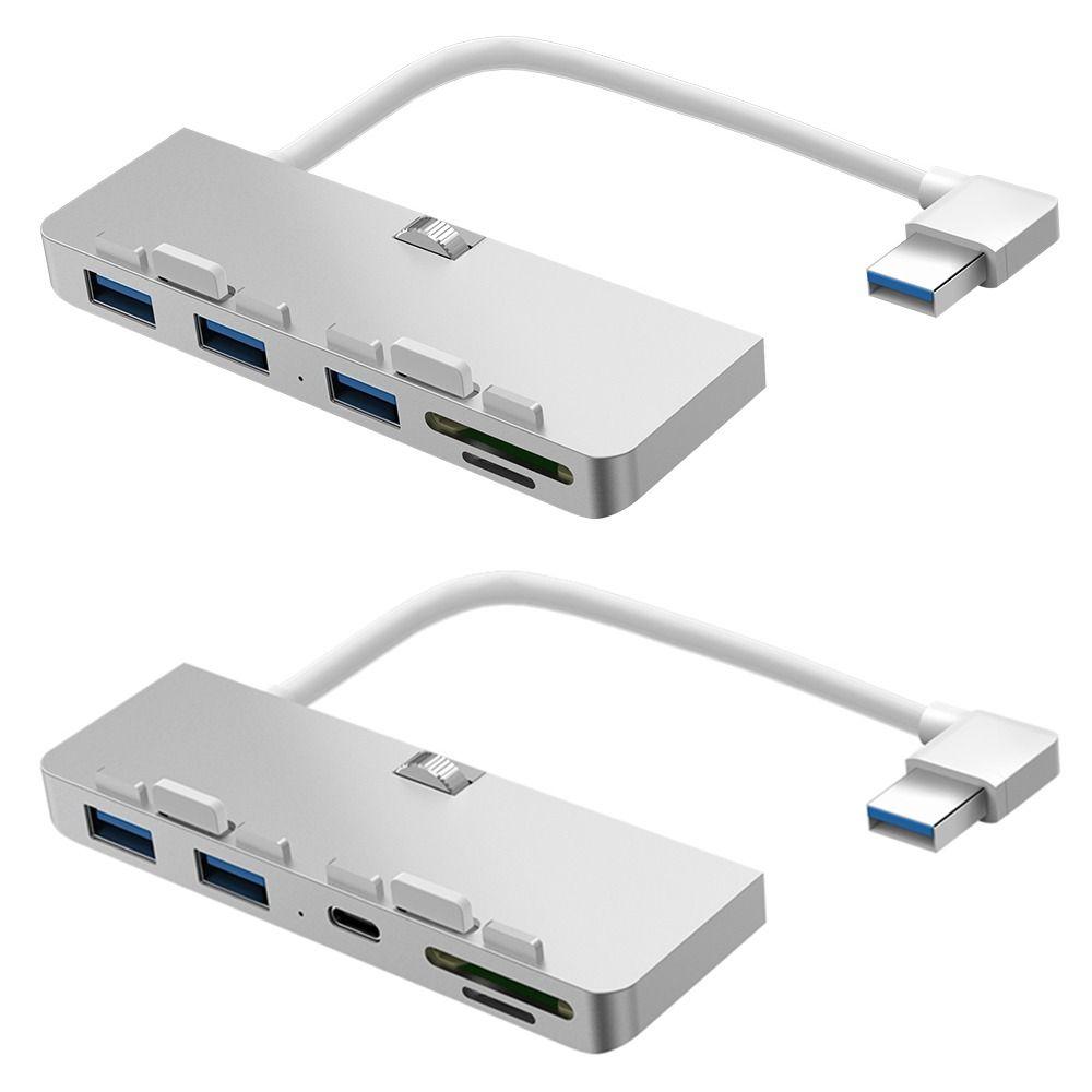 

Многопортовый адаптер USB 3,0 из алюминиевого сплава, разветвитель, док-станция для чтения карт памяти TF для iMac 21,5 27 PRO Slim Unibody
