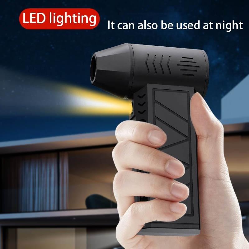 Ventilator Electric Violent Fără Perii 130000 RPM Portabil Colector de Praf Aer 52m/s Camping în Aer Liber Curățare Suflantă Mini de Mână