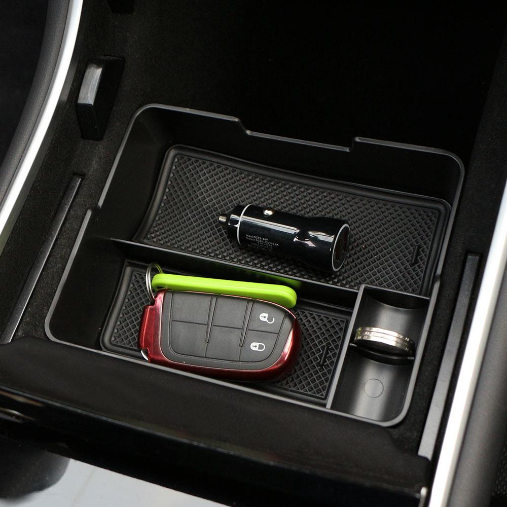 Car Central Armrest Storage Box for Tesla Model 3 2017 2018 2019 2020 Storage Box Stowing Tidying Auto Accessories Non-Slip