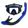 Underwater Snorkeling Half Face Face Swimming Mask Set Scuba Diving Respirator Masks Anti Fog Safe Breathing Snorkeling Masks for Crystal Clear Views