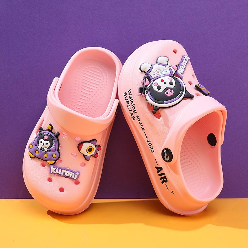 

Stylish Purple Eva Clog Sandals For Girls Summer Slip-on Beach Footwear 39/40