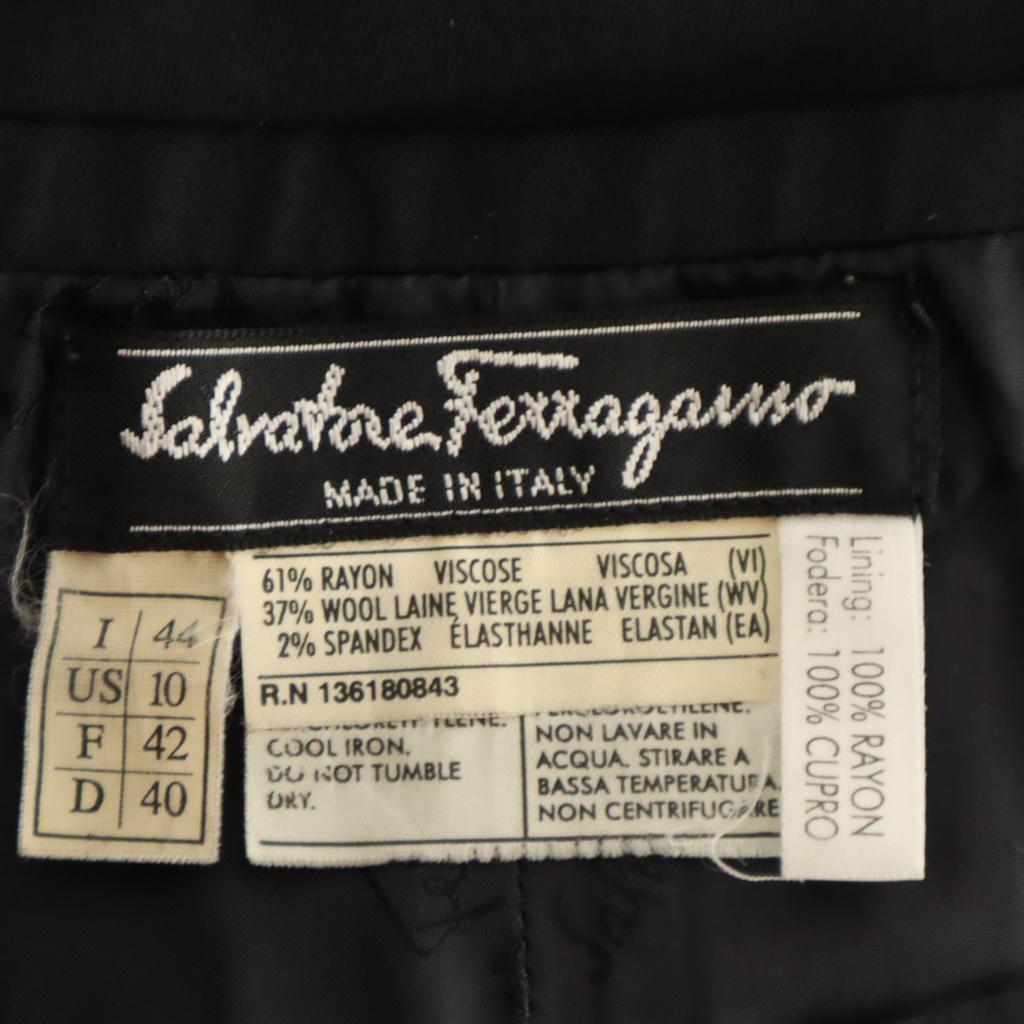 Salvatore Ferragamo Made In Italy Pants 44 Black Women Used