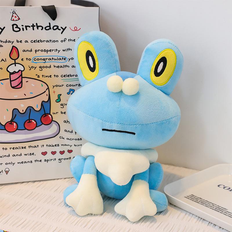 

Guagua Bubbling Frog Anime Plush Toys - Foam Frog Dolls & Claw Machine Prizes 30cm 0.22kg