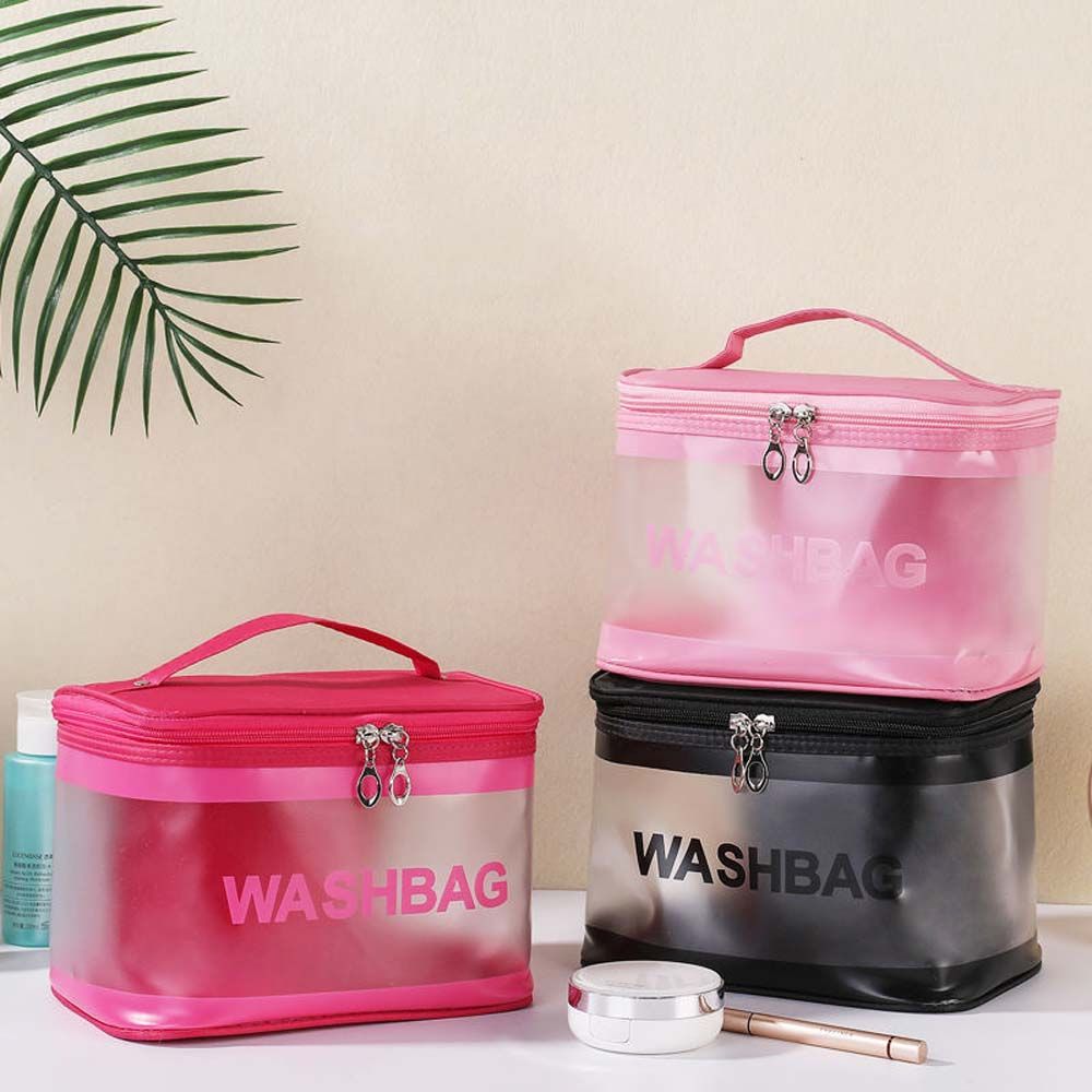 Waterproof Handbag Travel PVC Cosmetic Storage Bag Toiletry Bag Makeup Bag Cosmetic Organizer