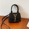 Pu Women's Bag Small Square Bag New Shoulder Bag Simple Handbag Messenger Bag High-end Bag