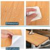 30/60cm Wood Grain Self-Adhesive Wallpaper Vinyl Waterproof Film Kitchen Wardrobe Cabinet DIY Furniture Renovation Wall Stickers
