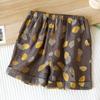 Pantaloncini estivi in jacquard a vestibilità larga da donna: Pantaloncini Leggeri da Loungewear Adatti per l'Uso all'Aperto