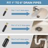Water Pressure Drain Bladders Rubber Drain Pipe Cleaner Durable Unclog Main Drain  Bathroom Drains