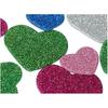 Eclet Mixed Shaped Glitter Eva Foam Self Adhesive Stickers For Art & Craft, Card Making, Scrapbooking, Paper Decoration,