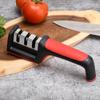 Quick Handheld Knife Sharpener Household Multi-function 3 Stages Type Sharpening Tool Stainless Steel Sharpening for Kitchen