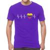 Venezuelan Heartbeat T Shirts Men Fashion T Shirt Cotton Oversized I Love Venezuela Flag Heart Tshirt Unique Tees Tops