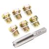 M13 X 1.25MM Oil Drain Plug Tap Thread Repair Kit Oil Pan Screws Rethread Tool