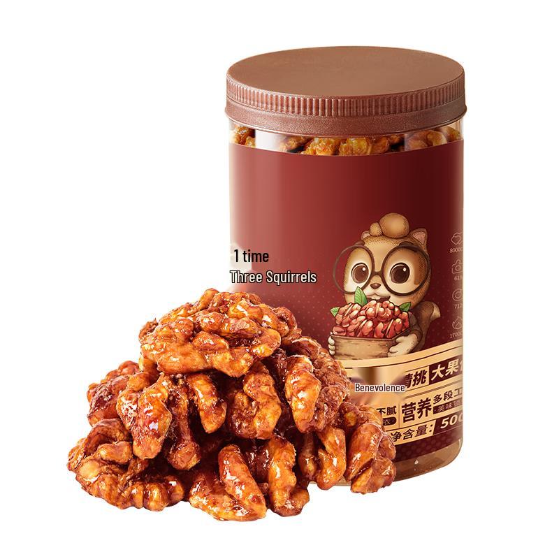 Three Squirrels Walnut & Pecan Snacks