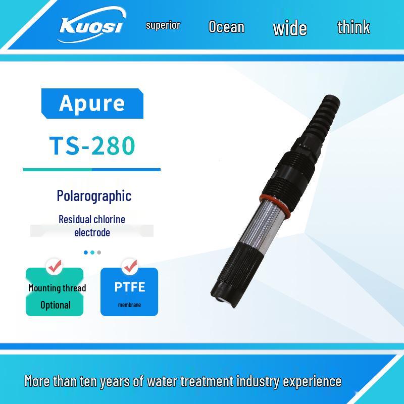 Apure TS-238/280 Portable Constant Voltage Residual Chlorine Sensor Probe