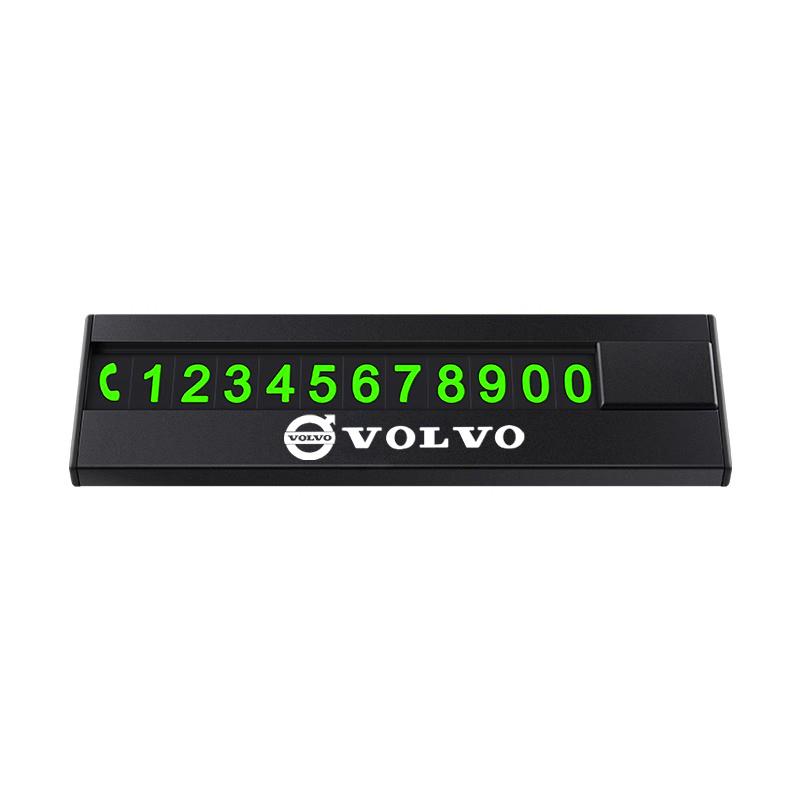 

Car Parking Phone Number Plate Holder Car Interior Accessories For Volvo EX30 XC60 XC40 V60 V40 XC90 XC70 V50 S60 V70 S90 Olesta