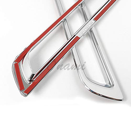Onami Toyota RAV4 Rear Lamp Cover Fog Lamp Rear Fog Bezel Garnish Accessory Exterior Parts New TOYOTA RAV4 XA50 ABS 2P [Chrome Finish] RAV4-30-S