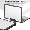 For MacBook Pro 14 inch (2024) (2021)/(2023) (A2442 M1 Pro/M1 Max/A2779) Heat Dissipation Hard PC+TPU Laptop Case with Kickstand