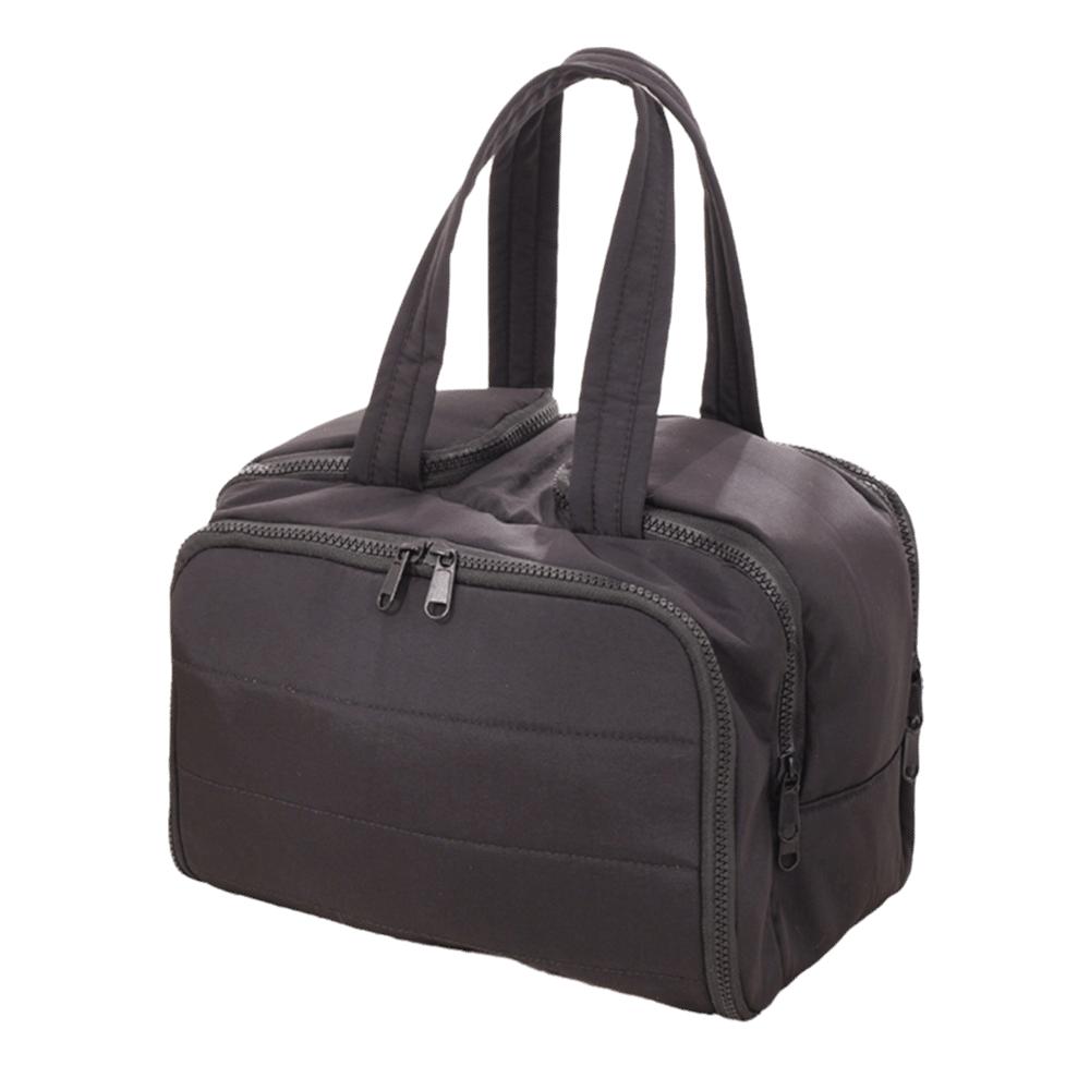 Double Side Open Travel Toiletry Bag Multipocket Design Women Cosmetic Tote  Bathroom Storage