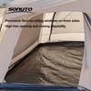 Sonuto Tent Outdoor Camping Overnight Two-bedroom Portable Thickened Field Awning Camping Equipment Family Gathering