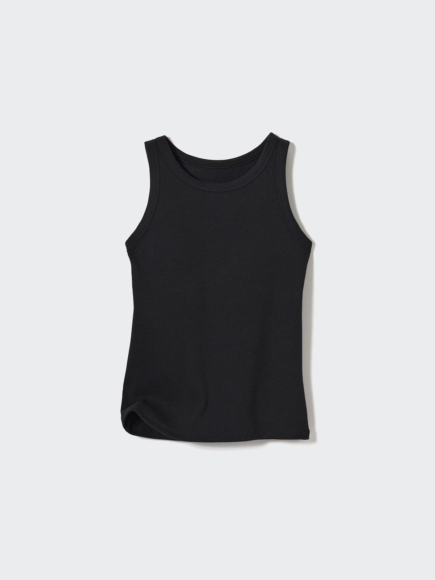 

Топ-топ с бюстгальтером и американскими рукавами Uniqlo Japan 09 BLACK/XL