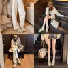 Autumn and Winter New Retro Hair Beard Edge Cotton Shoes Casual Hair Shoes Board Shoes Women
