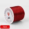 High Elasticity Wear-Resistant Beading Cord, 50 Meters - Ideal for DIY Crystal and Agate Projects