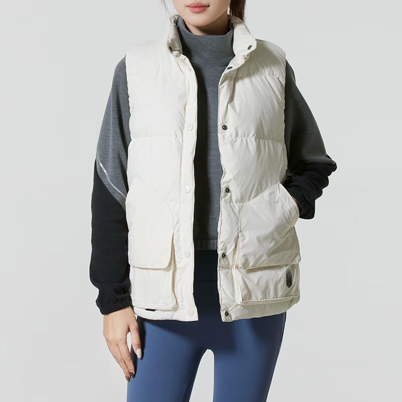 Under Armour Windproof Warm Retro Casual Down Vest Women vests 6010043-279