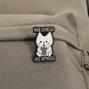 Ramen Wein Kaffee Katzen Emaille Anstecker Schnurr Mehr Sorge Weniger Anstecknadeln Revers Abzeichen Cartoon Tier Schmuck Geschenk für Kinder Freunde