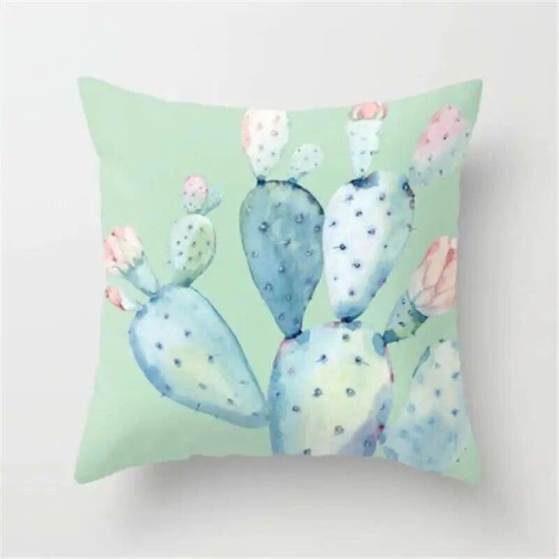 Classic Floral Unique Pillowcase Sofa Bed Home Decor Throw Cotton Car Chair Beautiful Linen Delicate