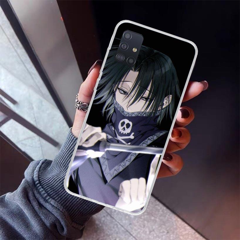 Huner X-Hunters Chrollo Shizuku Phone Case For Samsung Galaxy A12 A52S A42 A32 A22 A51 A50 Note 20 Ultra 10 S10 Plus A71 A70 A31