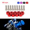 M8 6 Pcs/Pack JKdreamer Aluminum Fender Washers and Bolt for Honda Air Inlet Manifold,engine