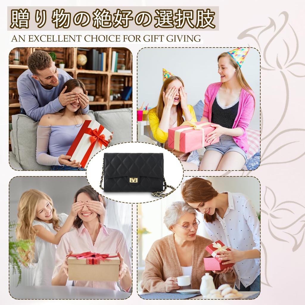 Aouduo Yomi Smartphone Shoulder Bag for Women Fragrance Diamond Cell Phone with Smartphone Shoulder Wallet Card Commuter [Small Pattern] Pouch,