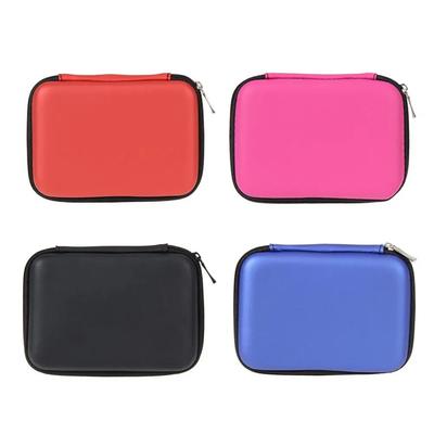 Bolsa para HD de 2,5 Polegadas Bolsa para Disco Rígido Externo USB Mini Bolsa para Cabos USB Capa Bolsa para Fones de Ouvido para PC Bolsa Rígida EVA para Disco Rígido