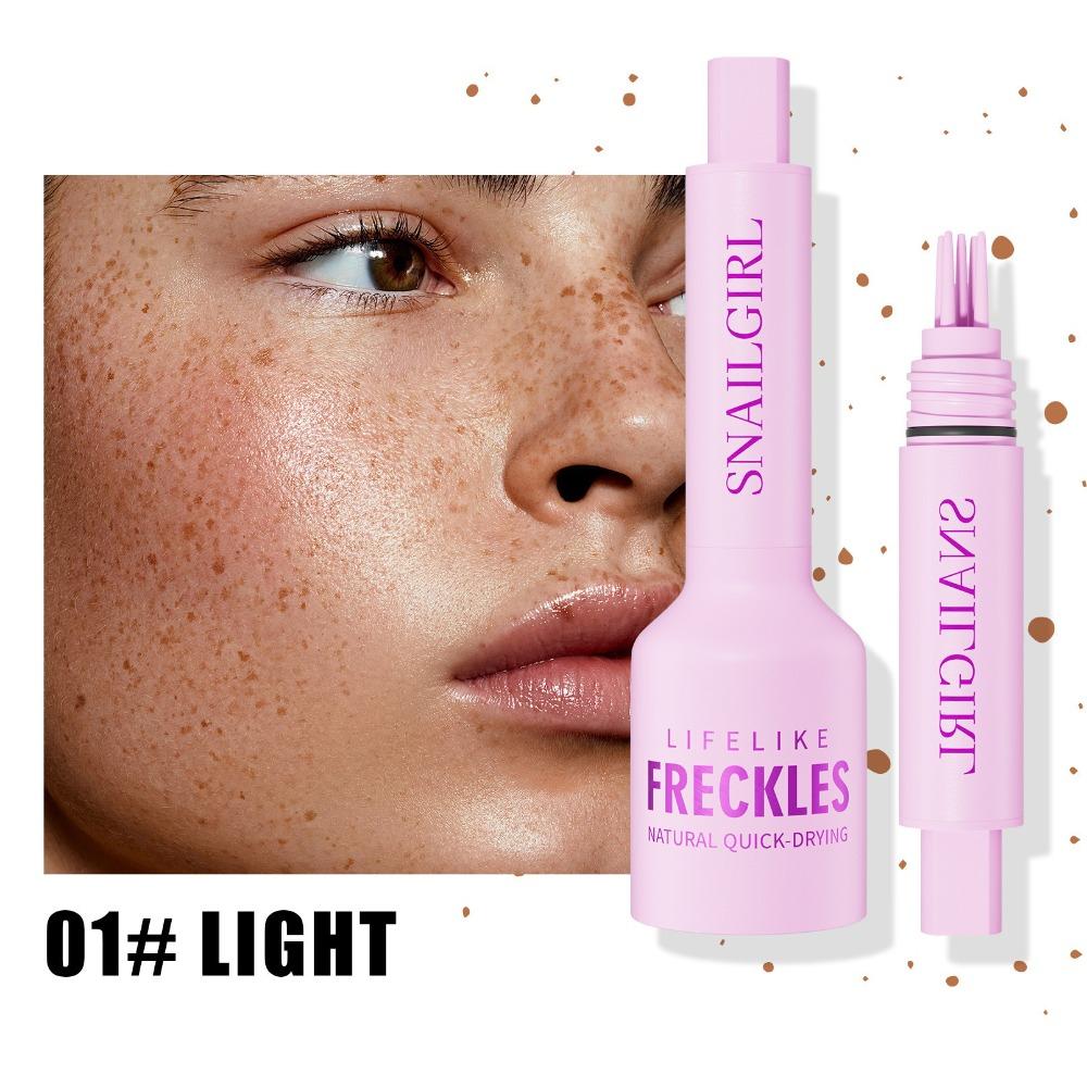 

Tool Waterproof Fake Freckles Pen Quick-Drying Long Lasting Spot Pen Lifelike Freckle Pen Face
