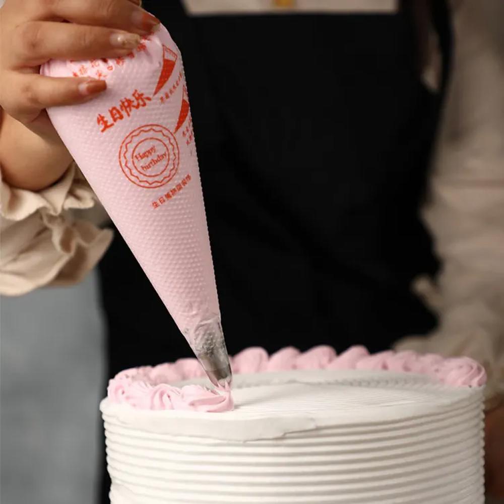 30pcs Disposable Pastry Bags Cake Cream Decoration Kitchen Icing Preparation Bags Cup Cake Piping Tools Baking Accessories