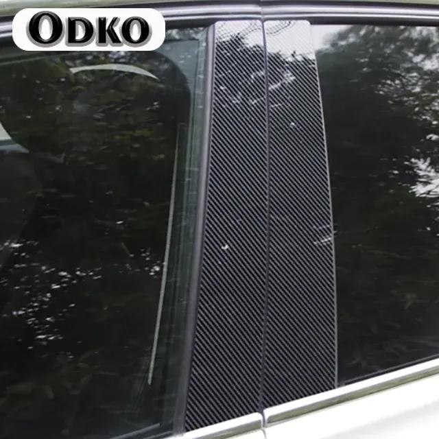 8Pcs/Set Car Pillar Posts Glossy Piano Black for BMW X3 2004 2005 2006 2007 2008 2009 2010 Door Window Molding Cover Stickers