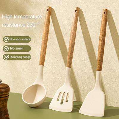 Practical Silicone Spatula Non-Stick Non-deformed Cooking Utensil