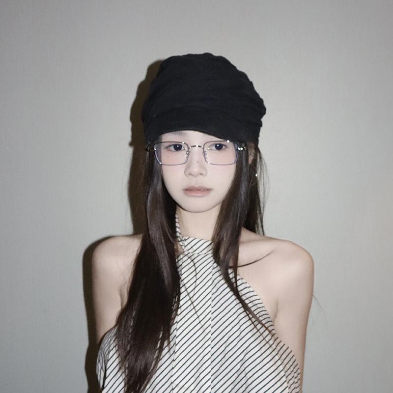 Spring and Summer Thin Breathable Personality Versatile Hat Woman